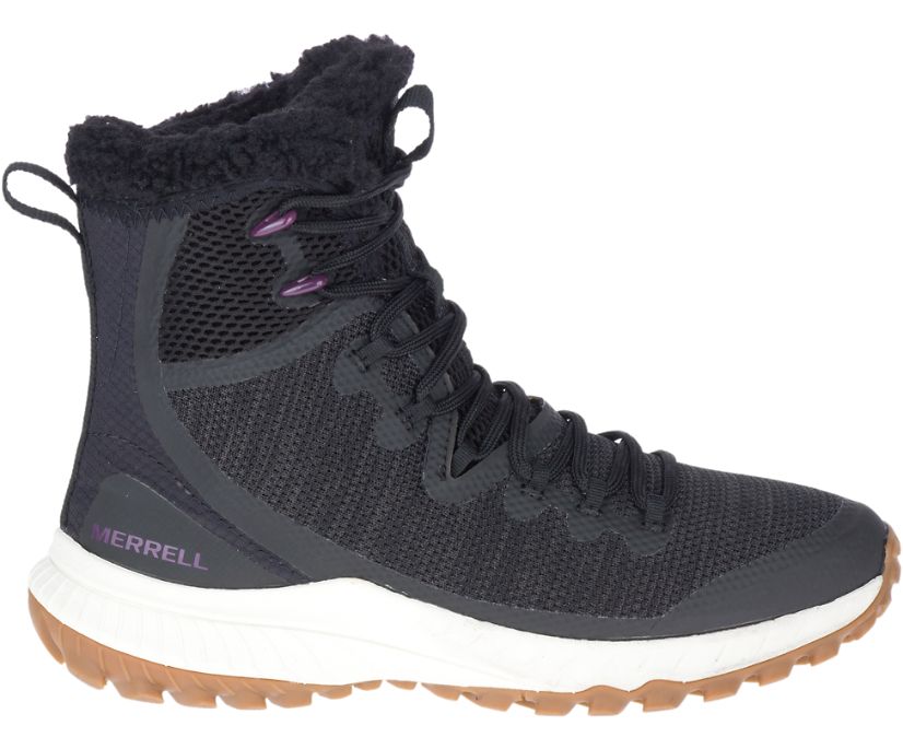 Buty Merrell Bravada Knit Polar Wasserdicht - Buty Zimowe Damskie Merrell - Czarne [KSWDX-0125]